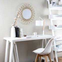 Banak Aik Miroir 60d rotin naturel