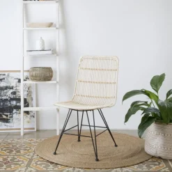 Banak Apur Chaise rotin naturel