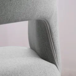 Banak Austen Chaise de bureau de couleur gris