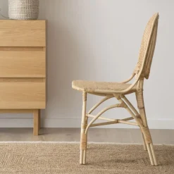 Banak Azur Chaise en rotin naturel