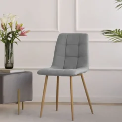 Banak Basilea Chaise rembourrée gris