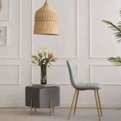 Banak Basilea Chaise rembourrée gris