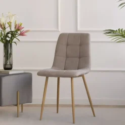 Banak Basilea Chaise rembourrée beige