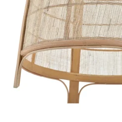 Banak Bety Lustre en bambou lin naturel marron