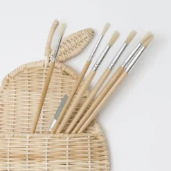 Enfant Banak Birne Panier en forme de poire en rotin