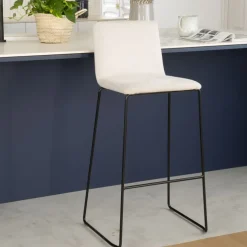 Banak Blues Tabouret haut noir