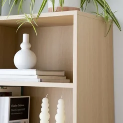 Banak Connor étagère en ch&ecirc;ne