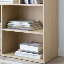 Banak Connor étagère en ch&ecirc;ne