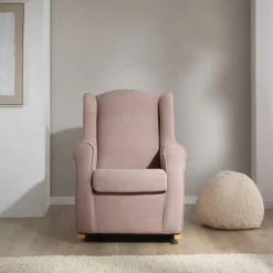 Banak Danat Fauteuil &agrave; bascule rose