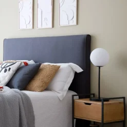 Banak Eifel Table de nuit en bois de manguier et métal