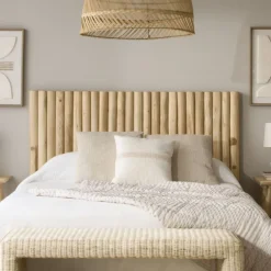 Banak Ensemble De t&ecirc;te de lit nusa et 2 tables de chevet nusa