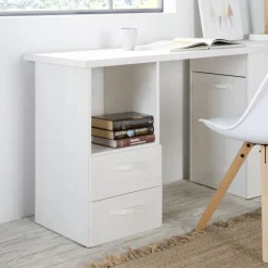 Enfant Banak Hansel Bureau avec tiroirs et rangement