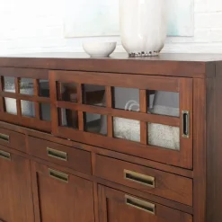 Banak Kenia Meuble en bois couleur teck