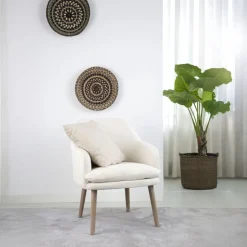 Banak Mara Fauteuil de lecture beige