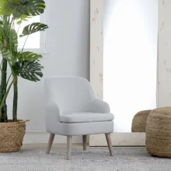 Banak Naivi Fauteuil de lecture gris