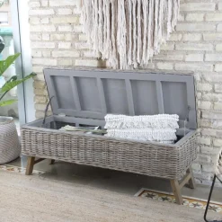 Banak Neka Banc / bout de canapé avec coffre rangement