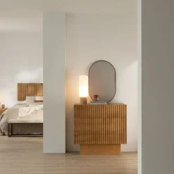 Banak Nolan C&oacute;moda de madera maciza de mango