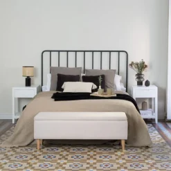 Banak Piker Banc avec coffre de rangement rembourré