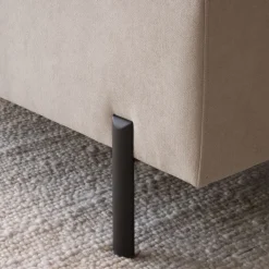 Banak Raisa Banc avec coffre de rangement rembourré