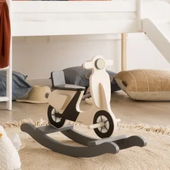 Enfant Banak Scoot Balan&ccedil;oire en bois en forme de moto