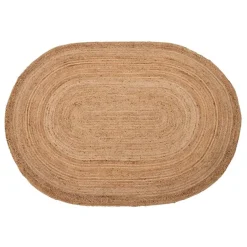 Banak Tada Tapis de jute naturel décoration