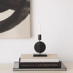 Banak Yaker Porte-bougie en métal